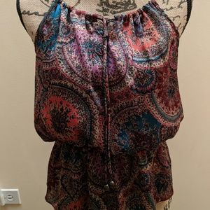 Winsor spaghetti strap blouse